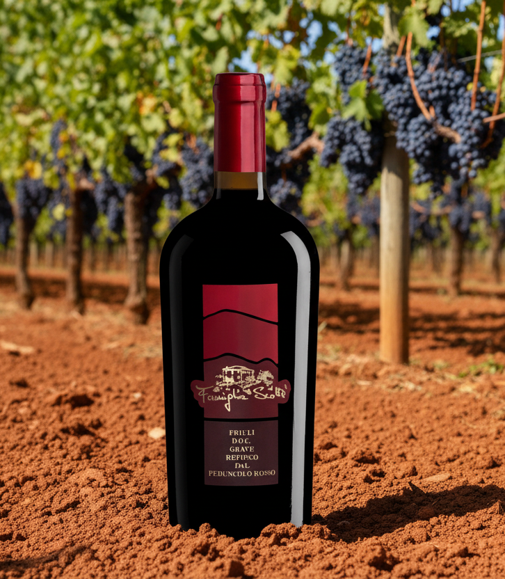 8. Wein: Der wilde Geist: Refosco dal Peduncolo Rosso