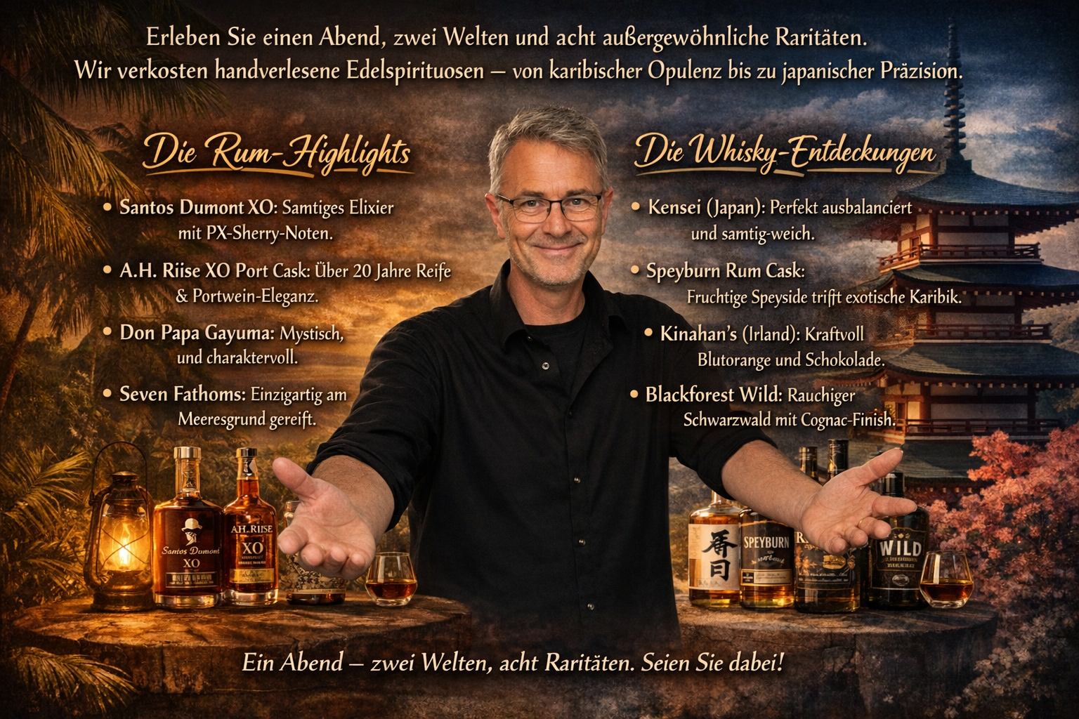 Eine kulinarische Inszenierung: Wie Spirituosen Geschichten erzählen