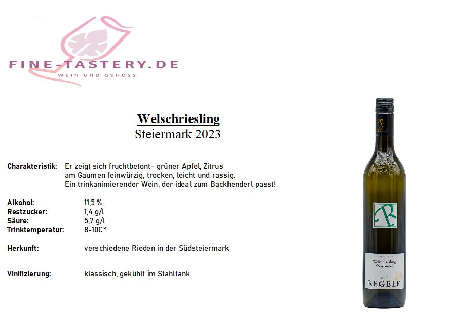 WELSCHRIESLING STEIERMARK