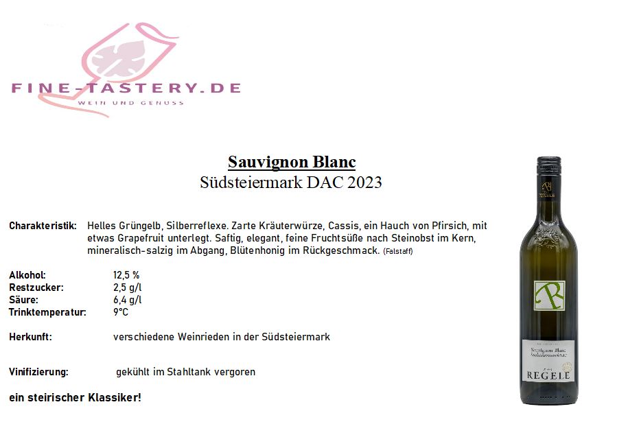 SAUVIGNON BLANC SÜDSTEIERMARK DAC