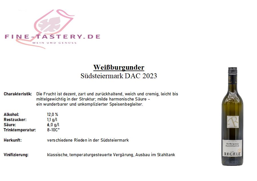WEIßBURGUNDER SÜDSTEIERMARK DAC