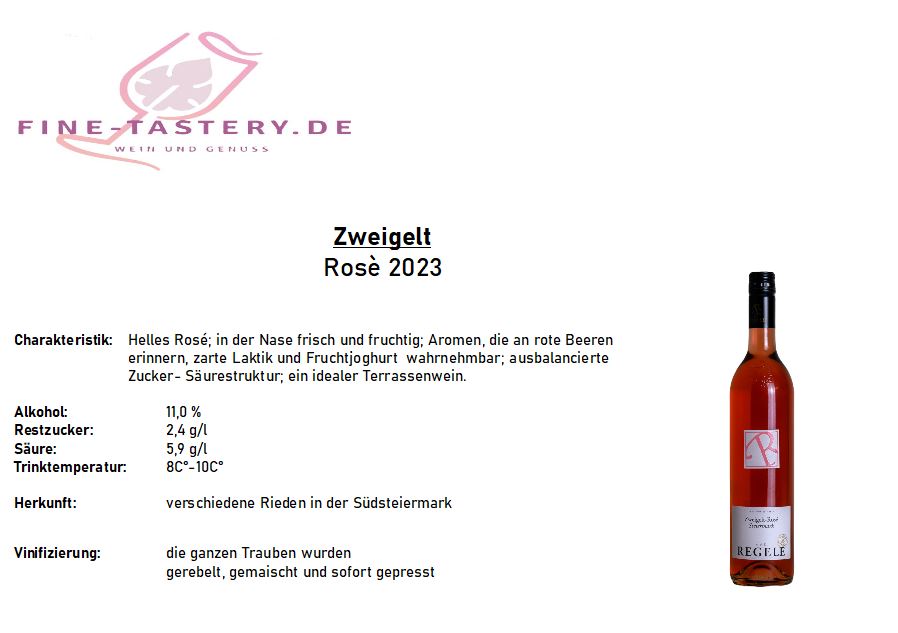 ZWEIGELT ROSÉ SÜDSTEIERMARK