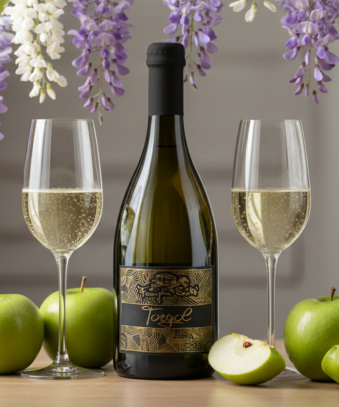 Vino Bianco Frizzante Torgol Hefesatzlagerung