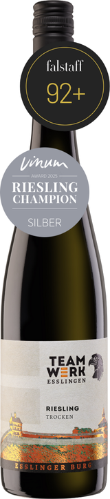 Riesling trocken Esslinger Burg - 🟢 Klar & Mineralisch
🟢 Spritzig & Elegan