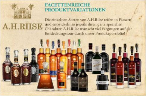 A.H. Riise XO RESERVE 175 Years Anniversary 42% vol.