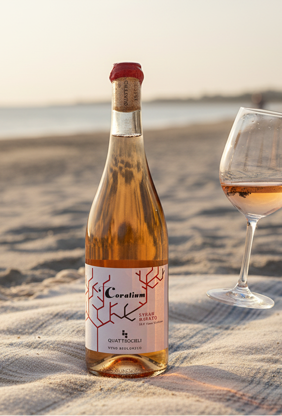 CORALIUM BIO SYRAH ROSATO IGT TERRE SICILIANE