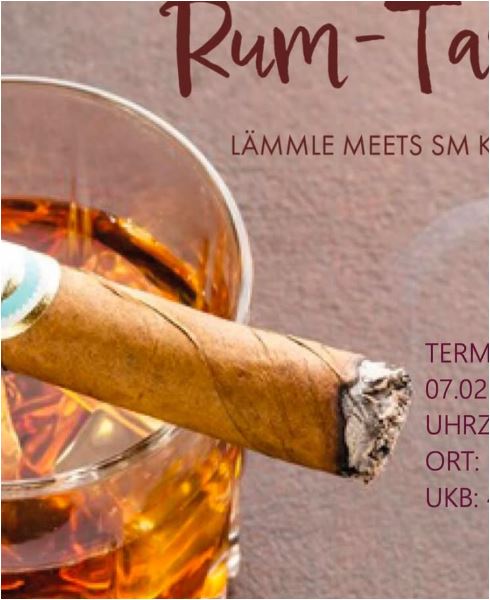 Genuss Abend - Gestalten Sie Ihren eigenen RUM Abend