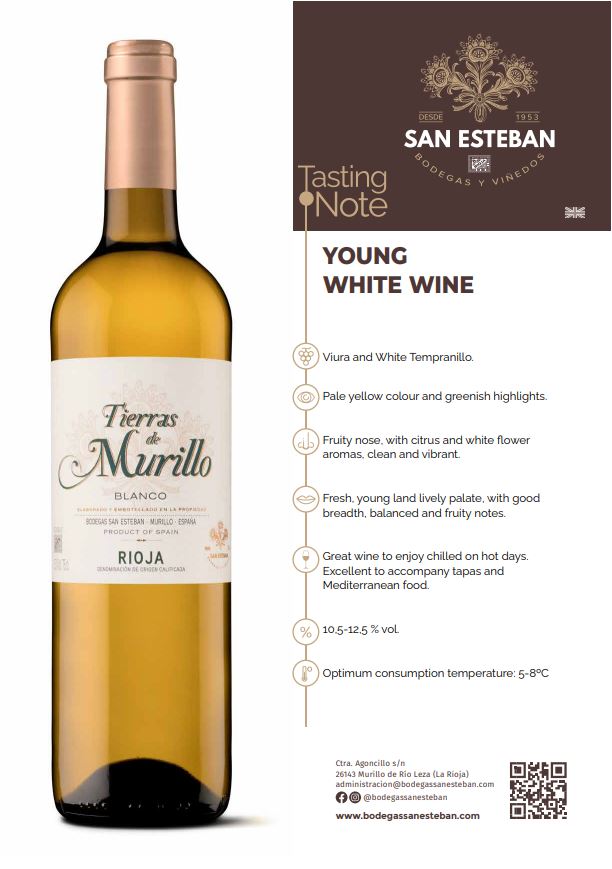 TIERRAS DE MURILLO Blanco DOCa Rioja