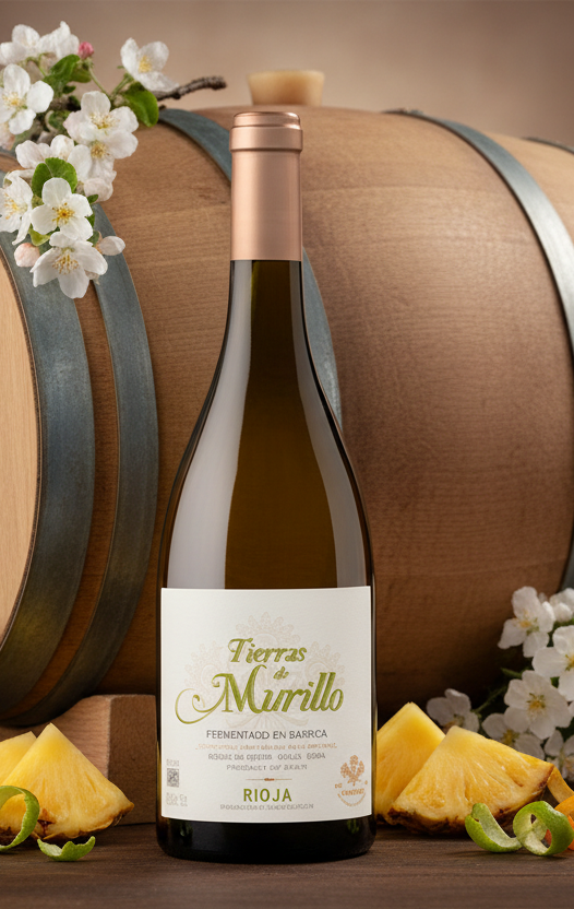 TIERRAS DE MURILLO Blanco Fermentado en Barrica DOCa Rioja