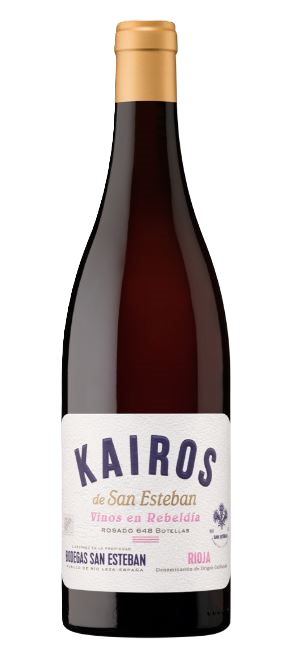 KAIROS de San Esteban Vinos en Rebeldia Rosado DOCa Rioja