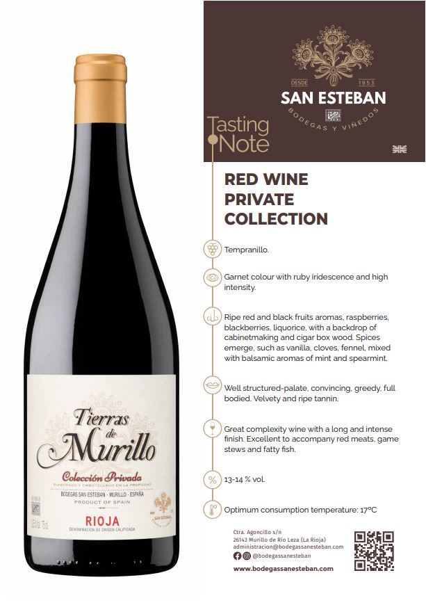 TIERRAS DE MURILLO COLECCION PRIVADA DOCA Rioja